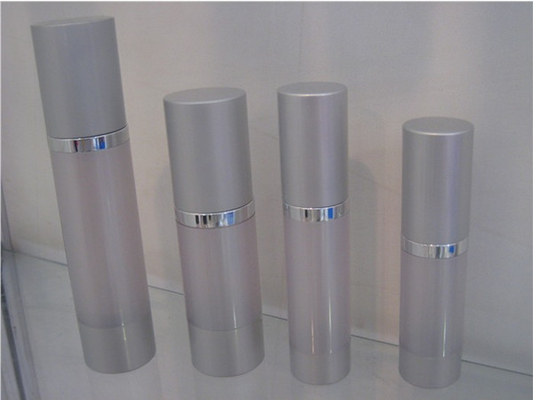 15ml 20ml  30ml 50ml cosmetic clear PMMA 15ml 30ml 50ml plastic aluminum airless bottle
