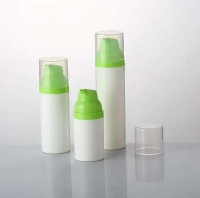Plastic aluminum airless bottles designed for leak-proof and B2B buyers