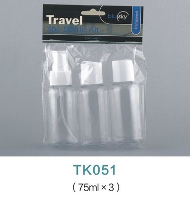 Leak-Proof Containers Cosmetic Travel Cosmetic Packing Bottle Kit Custom Travel Bottle Set Plastic Travel Bottles