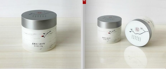 cosmetic packing 150g round plastic pp  facial cream jar cleansing balm body scrub butter