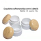 water transfer printing skin care empty cosmetic facial cream jar 15g 30g 50g