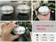 empty oval shape pearl white 30g 50g Skin Care Plastic acrylic cosmetic cream Jar packaging
