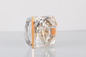 dolphin diamond 30g 50g acrylic cream jar for cosmetic caviar essence capsule Acrylic Custom gold bottle with sprayer