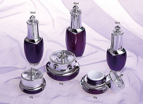soins de la peau de palais de 5g10g 30g 50g empaquetant la bouteille acrylique cosmétique de pot de crème de visage de la bouteille 30g 50g de 30ml 50ml