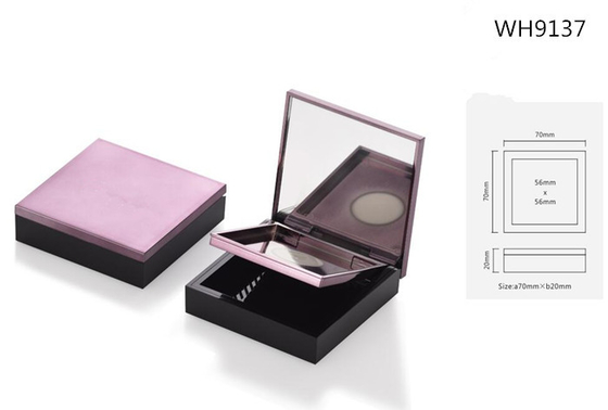Emballage magnétique cosmétique de conteneur de caisse de boîte de palette de place élégante de rose