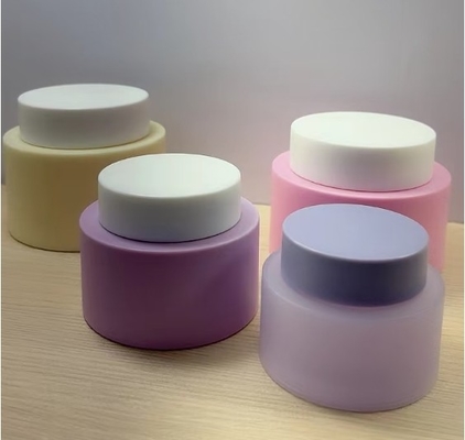 Vente à chaud Colorier 200g 100g Boîtes de plastique cosmétiques Pp Crème Contenants Boîtes de plastique Pour les cosmétiques soins de la peau