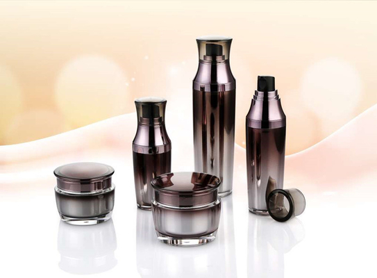 ensemble de empaquetage cosmétique acrylique de bouteilles et de pots de nouvelle conception de 15ml 30ml 50ml