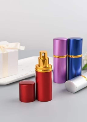 Bouteilles cosmétiques écologiques en gros de bouteille en verre de parfum du jet 15ml pour le voyage/cosmétique rond de Madame Perfume Atomizer